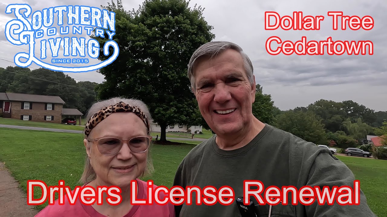 Видеоблог о водительских правах и Dollar Tree