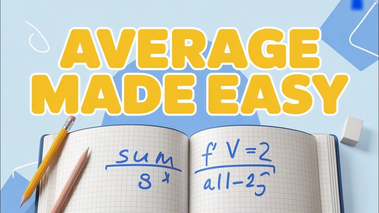 পাটিগনিত হ্যান্ডনোট পার্ট ১ | Average Easily Explained | Math for Students
