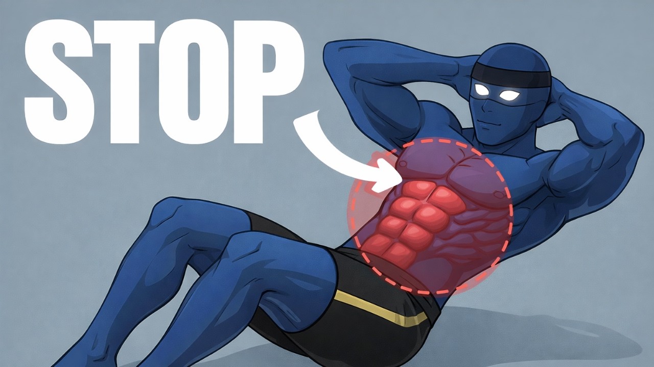 The 5 Biggest Mistakes People Make When Doing Crunches