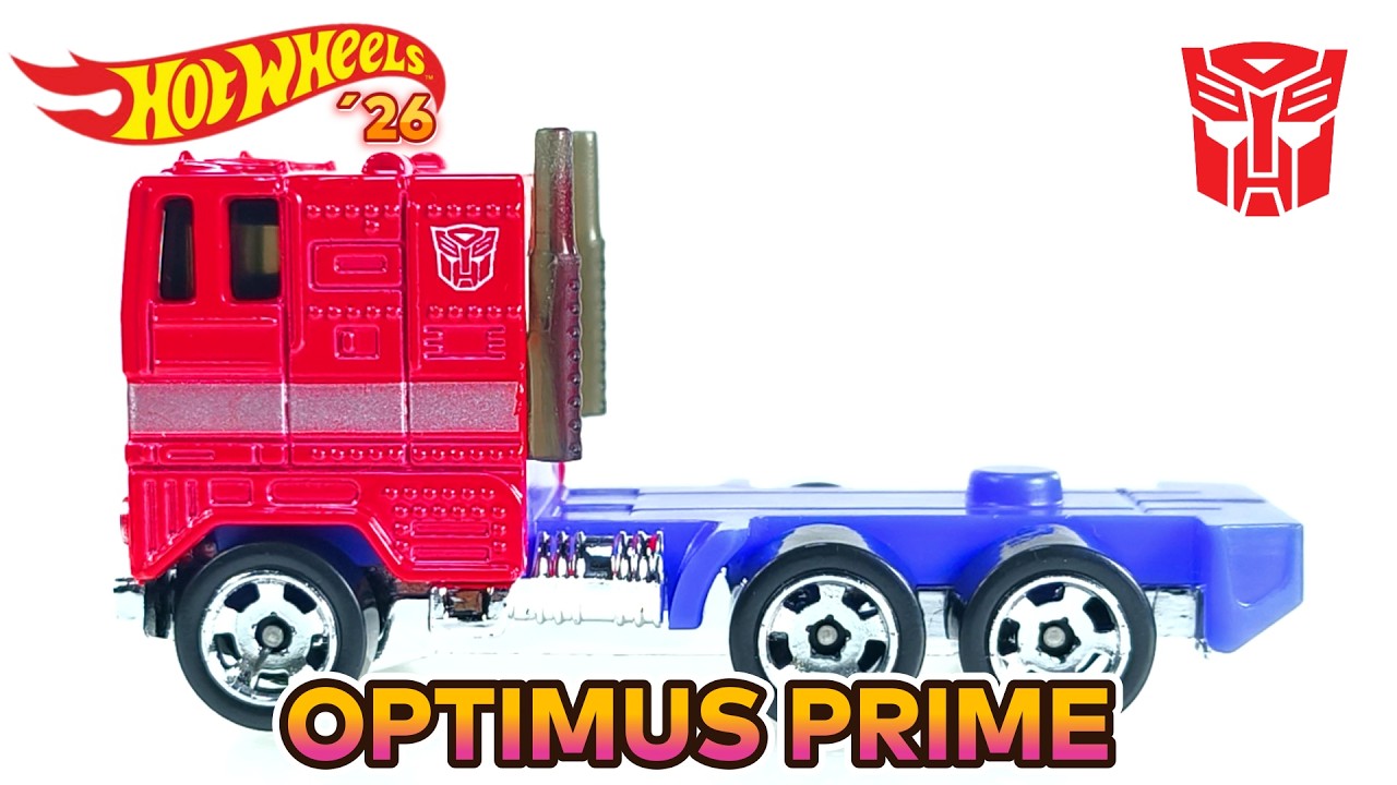 HOTWHEELS OPTIMUS PRIME 2026 SERIES HW SCREEN TIME N:27/250 UNBOXING