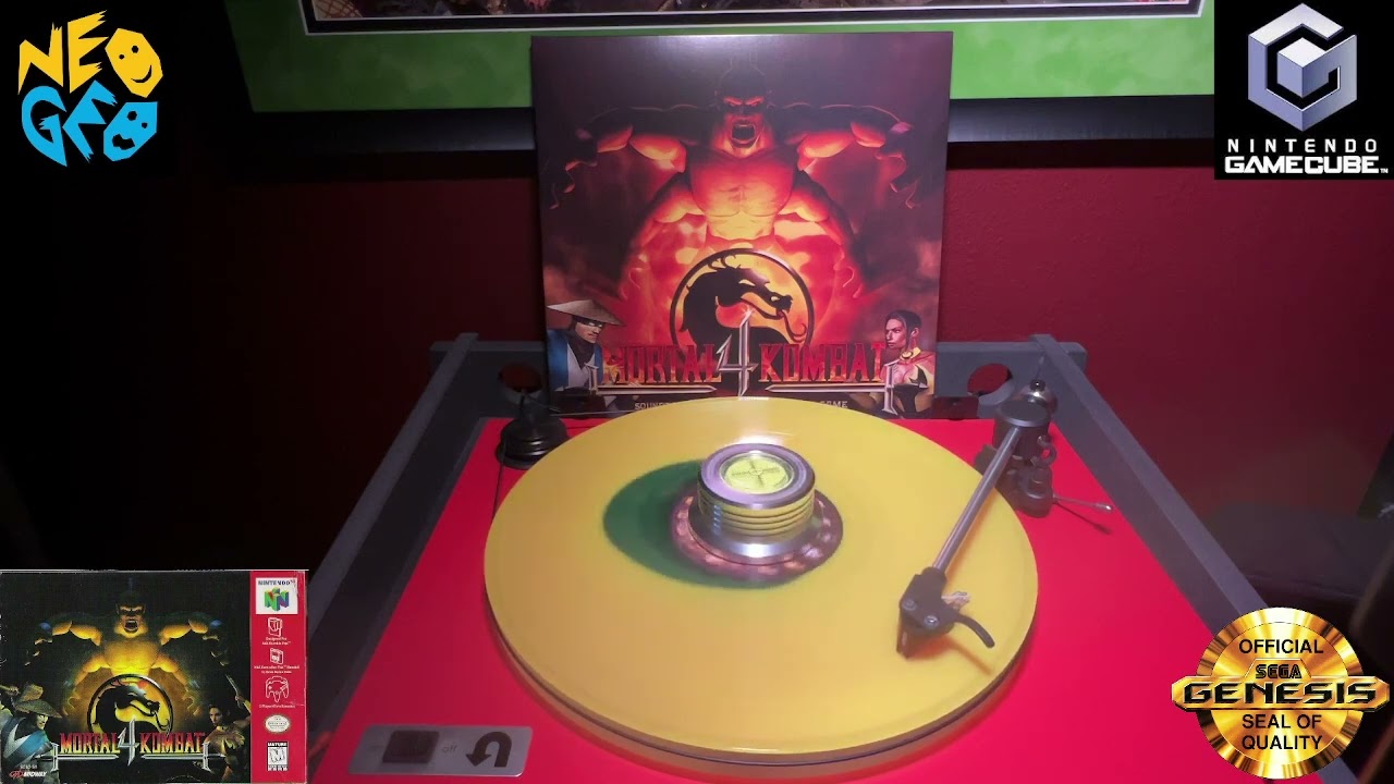 Mortal Kombat 4 Vinyl Backup Side A