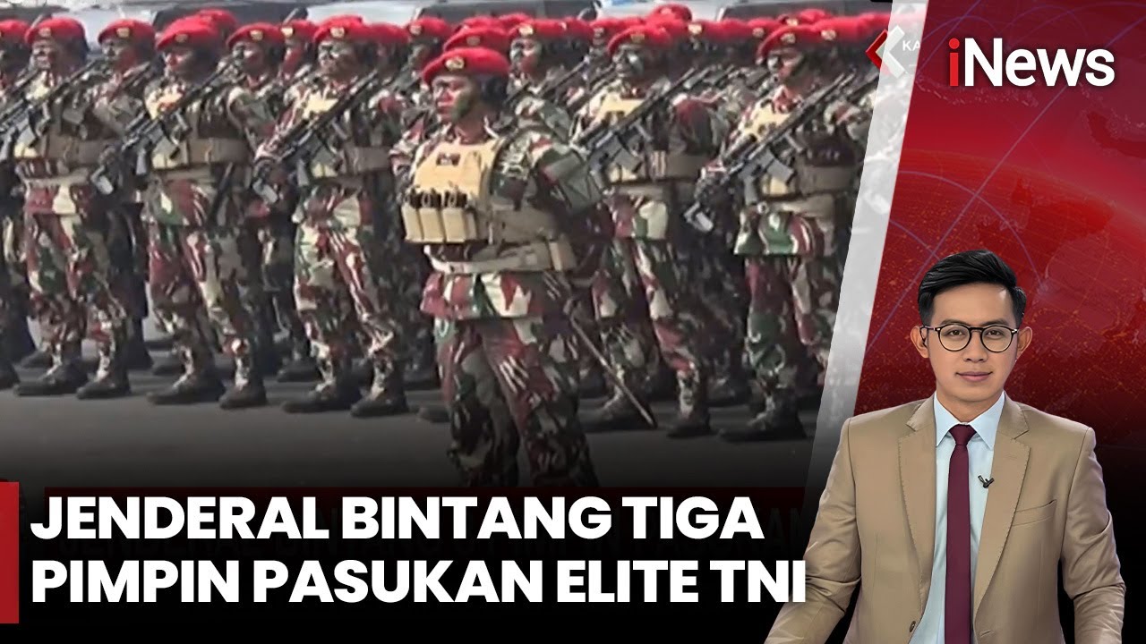 Jenderal Bintang Tiga Pimpin Pasukan Elite TNI | iNews Prime | 08/08