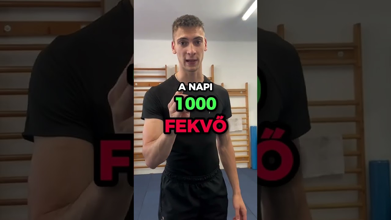 10.000 Fekvőt&aacute;maszt fogok megcsin&aacute;lni! 🔥 #kecskemetizsombor #shorts