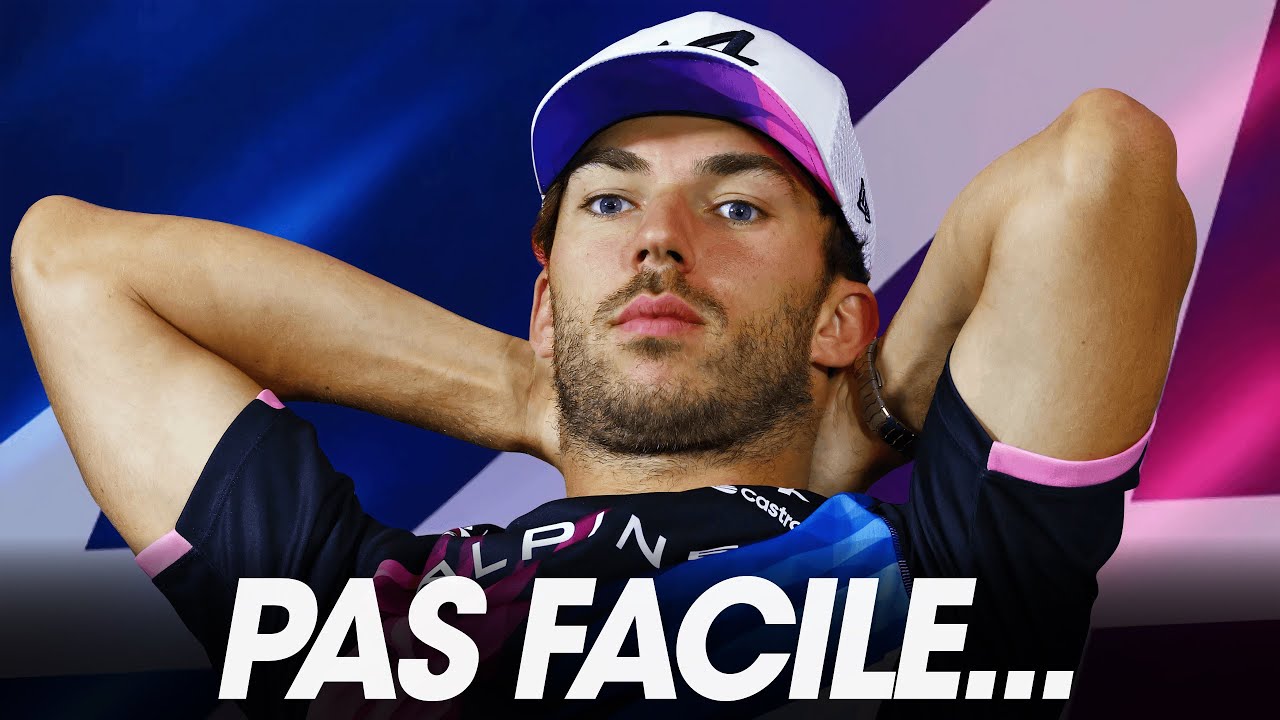 😬 Pierre Gasly est bloqu&eacute;...