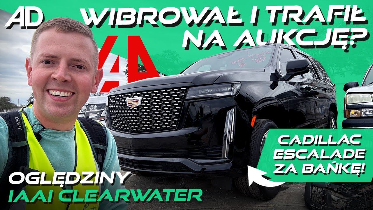 OGLĘDZINY aukcji w USA i auta od 1500 USD wzwyż! Modele, roczniki, szkody... CENY! IAAI Clearwater