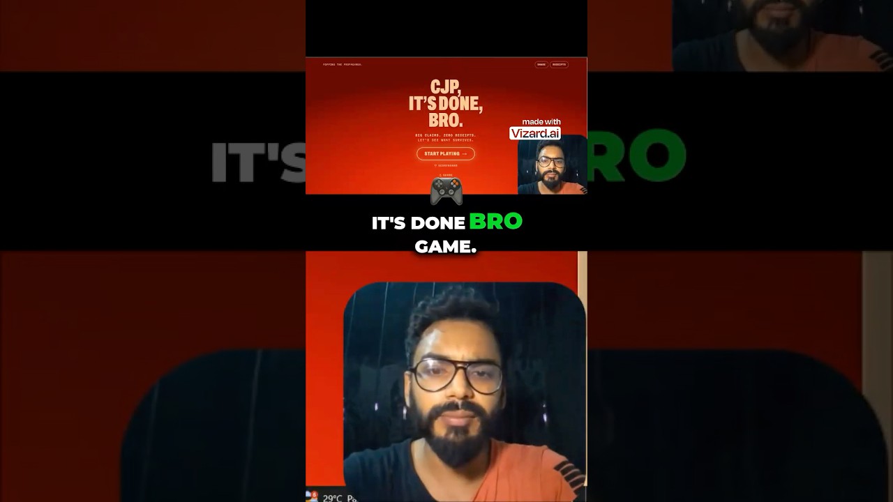 Is it really GAME OVER for CJP_ Political Controversy Explained 🚀