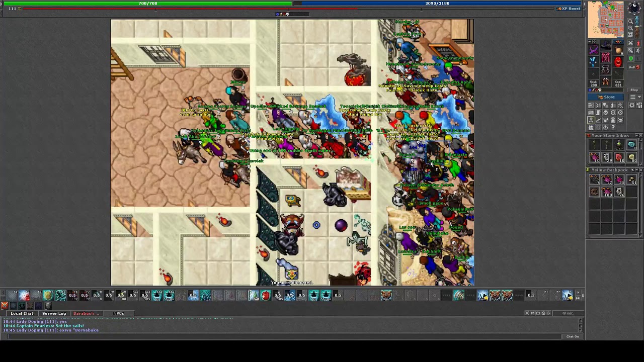 Tibia [Pyra War] Acction Darashia