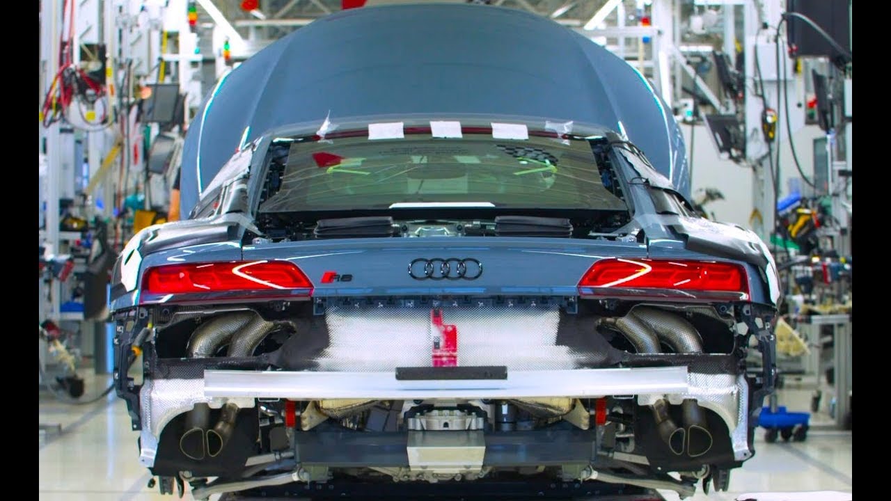 2020 Audi R8 Production Line