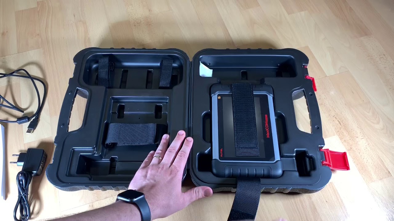 Autel MK808TS TPMS Complete EPB Services OBD Systems OBD2 Maxcheck Maxicom unboxing and instructions