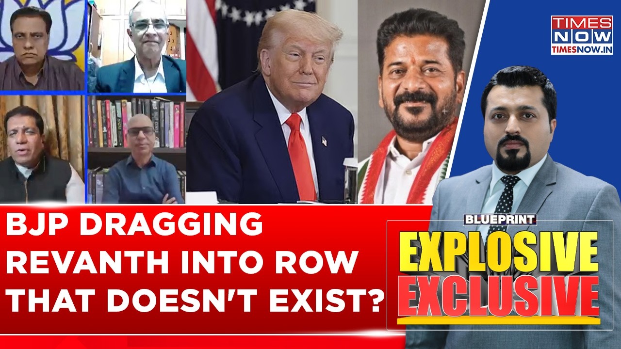 Congress Panelist Defends Revanth Reddy As BJP Grills Team Rahul Gandhi Over 'Trump Avenue' Move