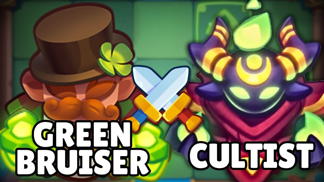 Max Green Bruiser vs Max Cultist | Replay PVP | Rush Royale
