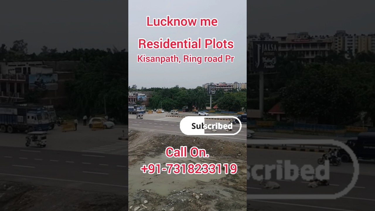 Kisanpath, Ring road ke Pass Residential plot available @Sultanpur road 1.5Km