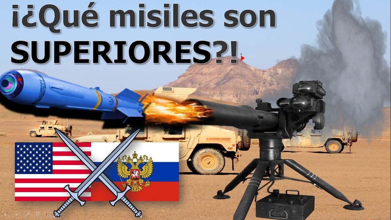 Misiles RUSOS VS ESTADOUNIDENSES | Comparación