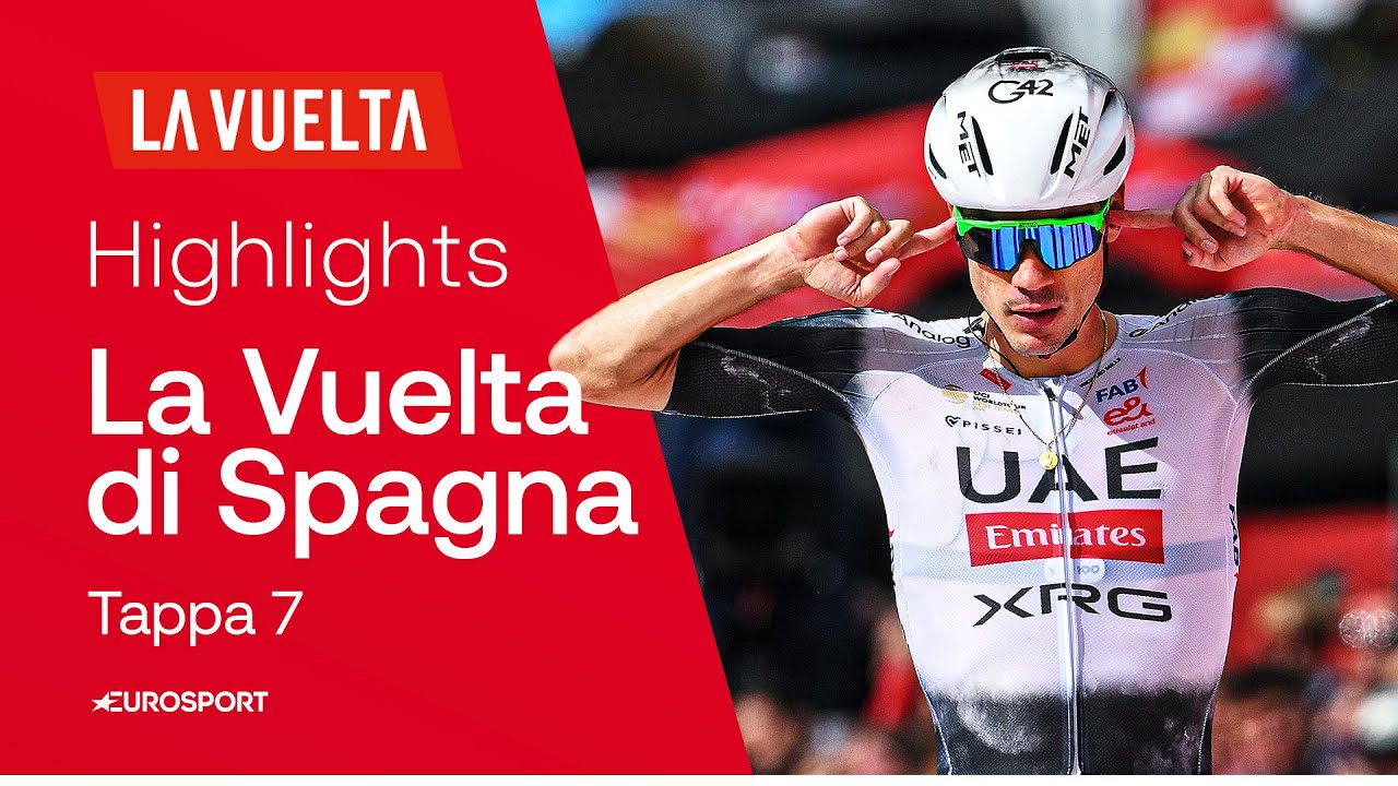 🇮🇹 Tappa 7 | HIGHLIGHTS | La Vuelta 2025
