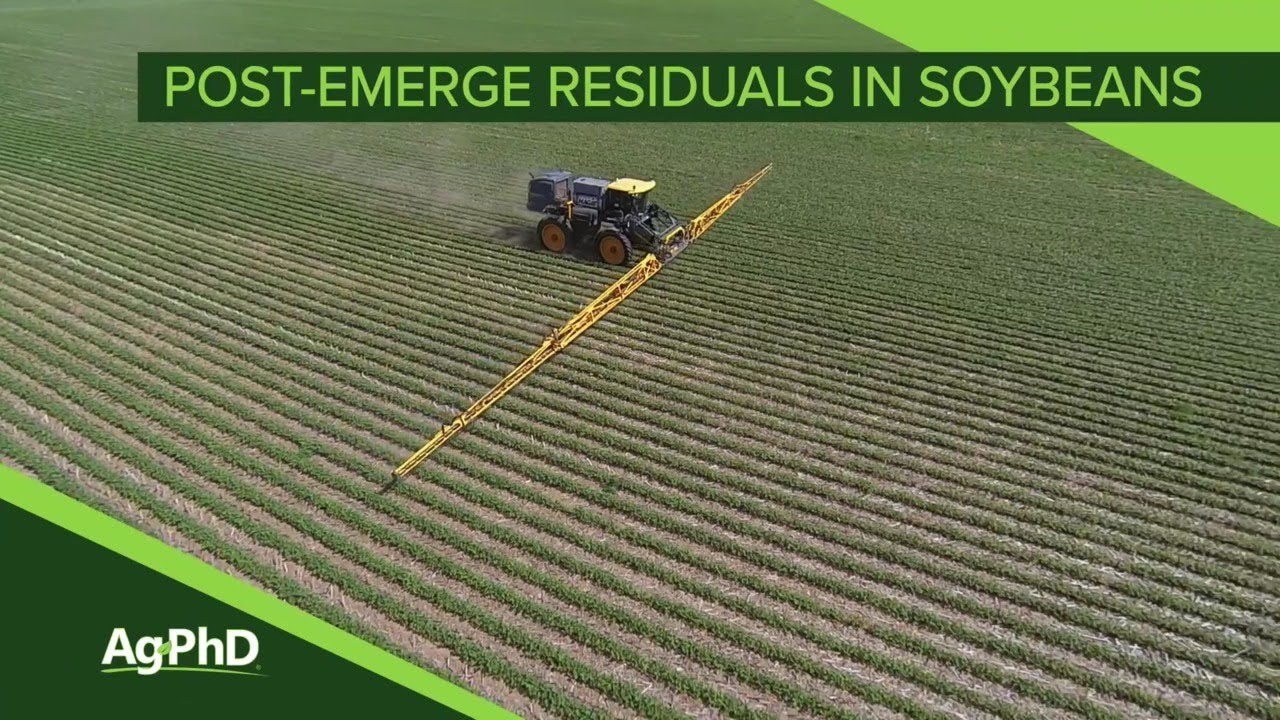 Post Emerge Residuals In Soybeans (From Ag PhD 