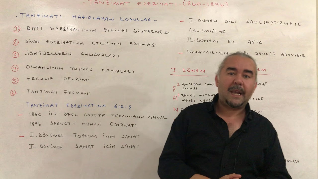 Tanzimat Edebiyatını Hazırlayan Koşullar