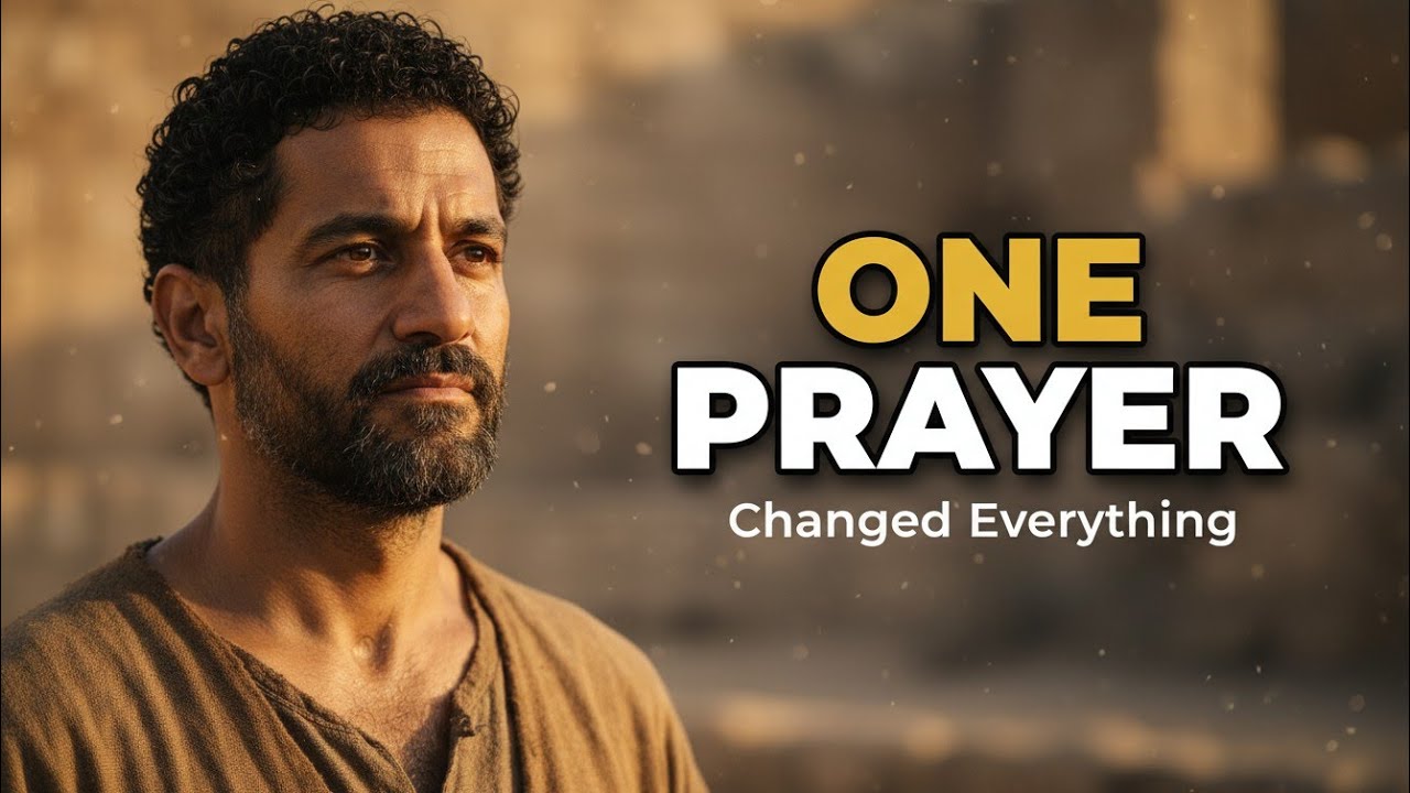 ONE PRAYER CHANGED EVERYTHING | The Prayer That Rewrote a Destiny #PowerOfPrayer #BibleStory