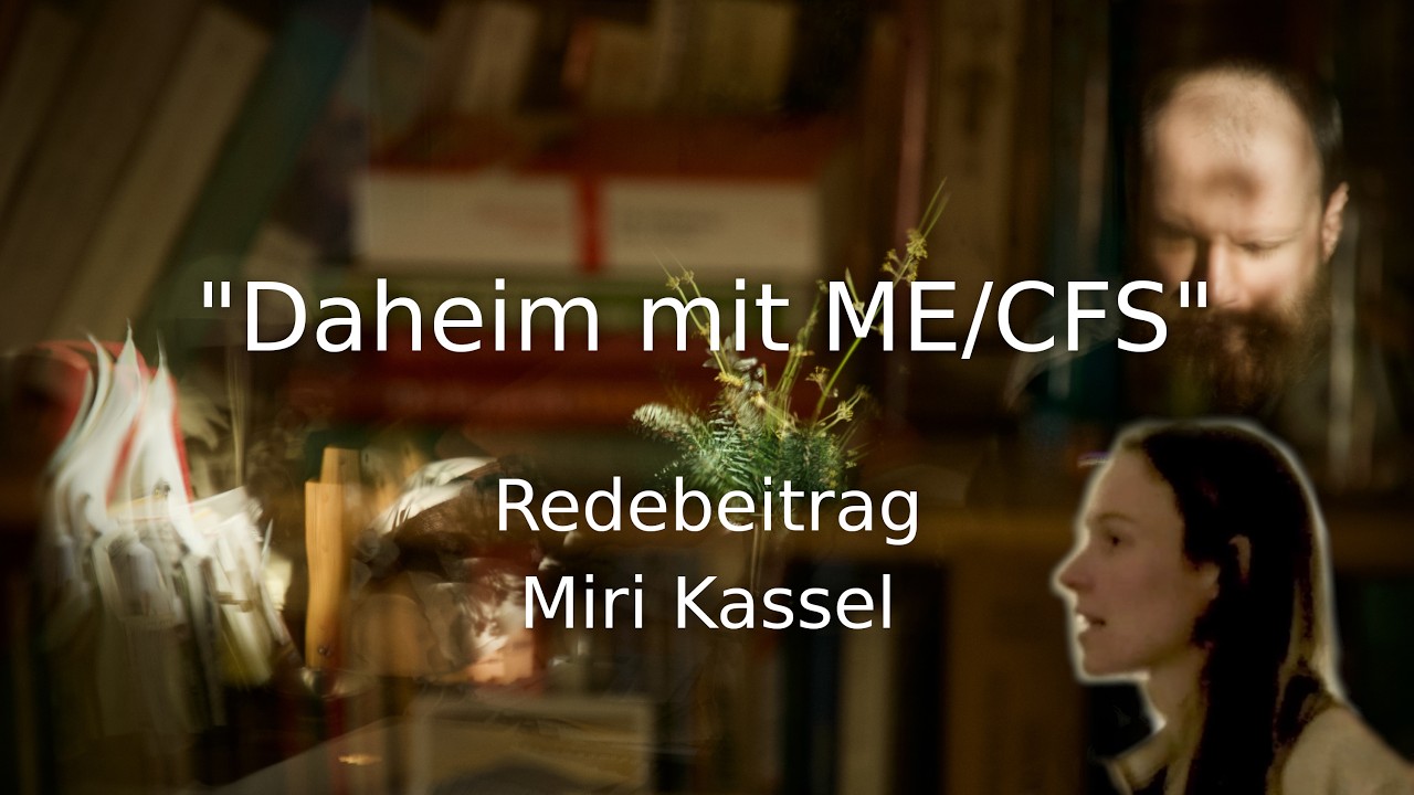 Die Bedeutung von Pacing und wie wir ME/CFS-Betroffenen helfen können - Miri Kassel