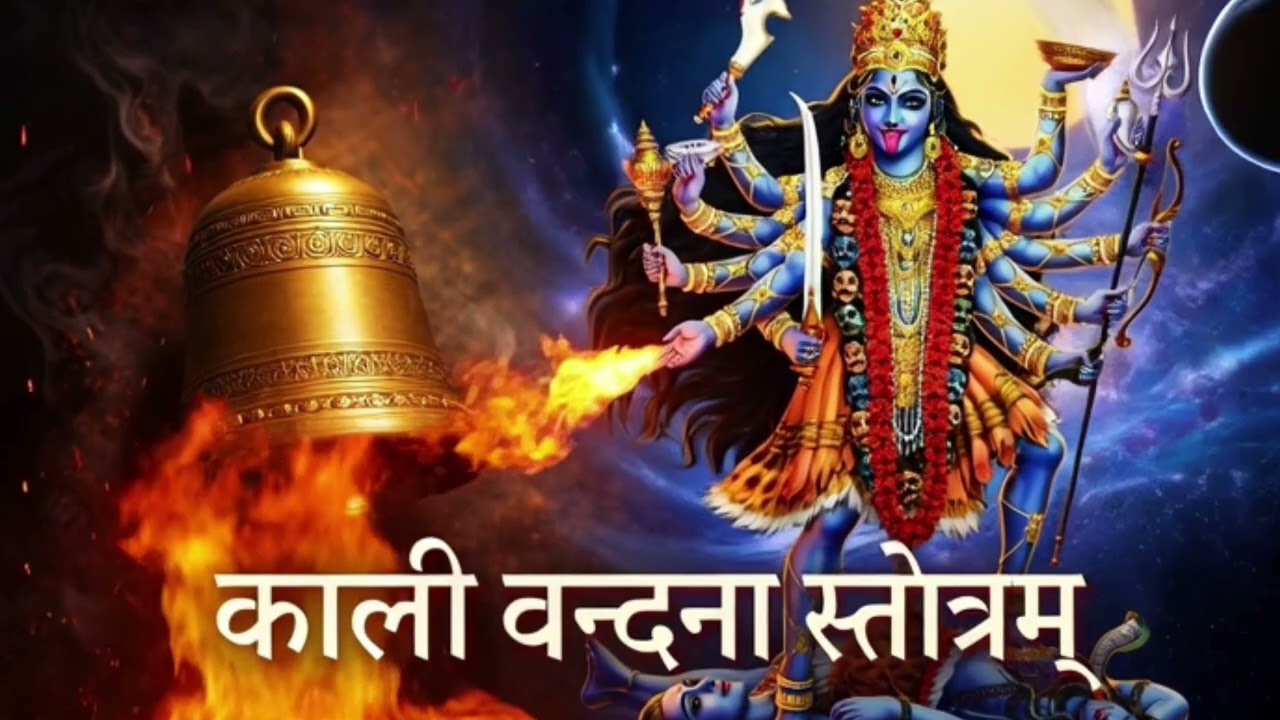 माँ काली वंदना स्तोत्रम्  Kali Vandana Stotram | Powerful Maa Kali Mantra | Navratri Special Bhajan 