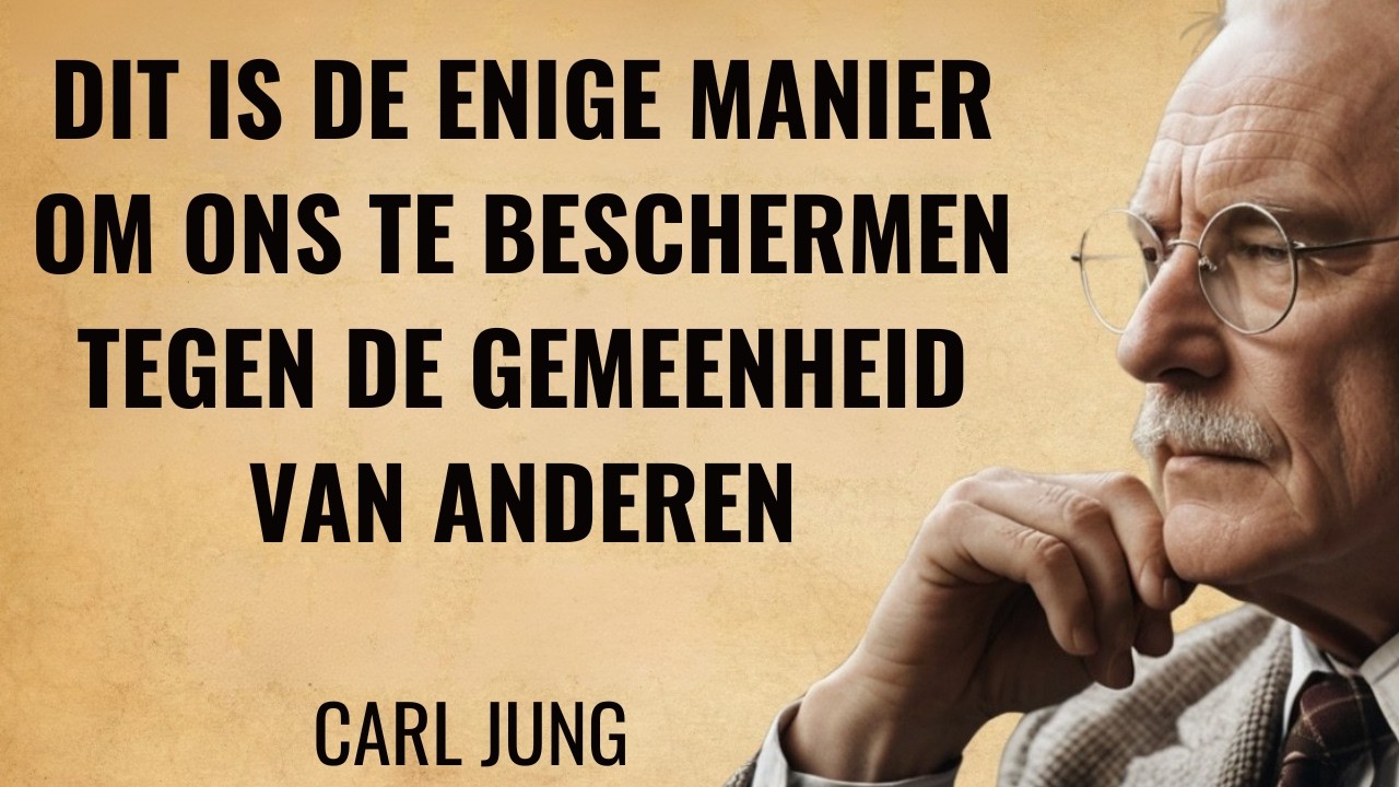 De Enige Manier Om Met Wrede Mensen Om Te Gaan | Carl Jung