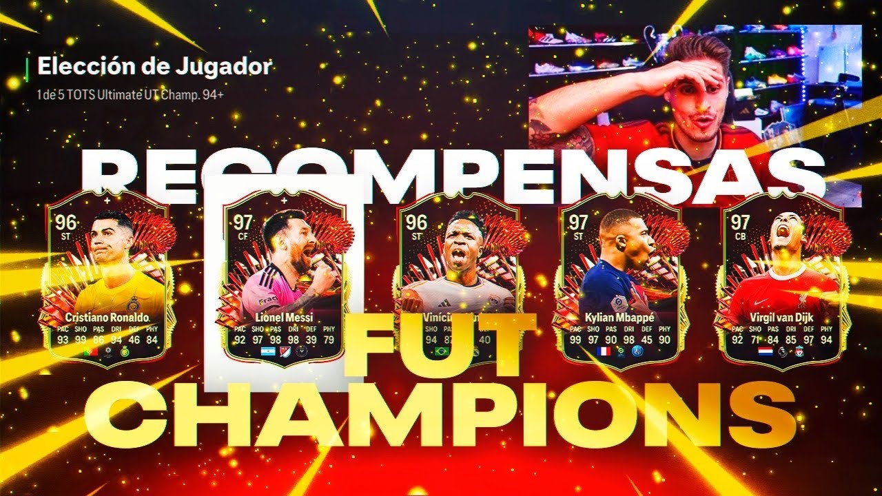 CRISTIANO RONALDO Y MESSI TOTS EN LA MISMA ELECCION DE RECOMPENSAS DE FUT CHAMPIONS!! | FC 24