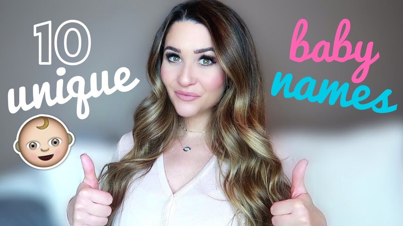 10 TOTALLY UNIQUE & EDGY BABY NAMES I LOVE AND MAY USE!