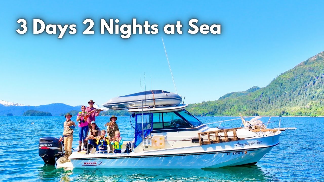 300 Miles in a Boat with our Family of 7 Exploring and Fishing Alaska’s Rugged Coastline