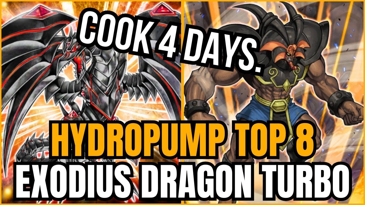 I Tried @hydropump-YGO's Top 8 Exodius Dragon Turbo | This Deck Can COOK for Days!
