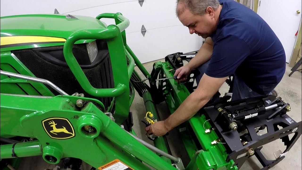 Artillian 3rd Function Diverter Kit Installation John Deere 1025R Grapple