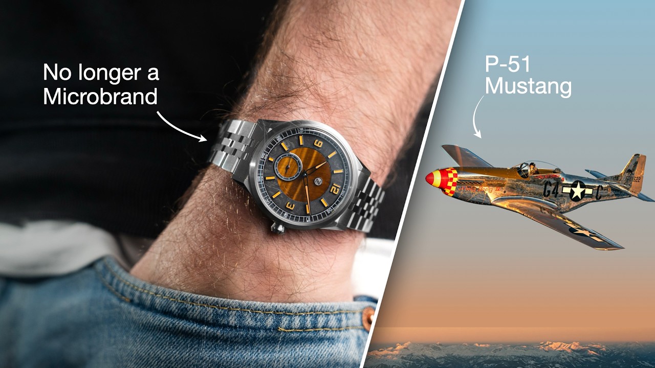 НОВЫЙ Zelos Comet 39 мм &mdash; изготовлен на базе P-51 Mustang