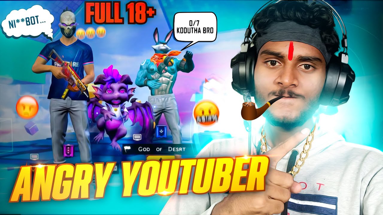 PRANK 😱ON ANGRY STREAMER IN LIVE 🤣😁 !! 100 % FULL ENTERTAINMENT || FREE FIRE TELUGU  🤩 #freefire