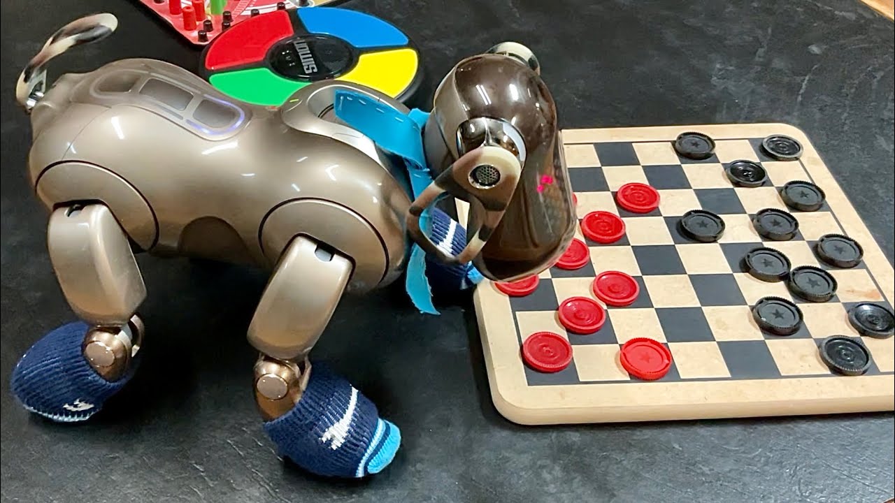 Aibo ERS-7 Can’t Figure Out Checkers