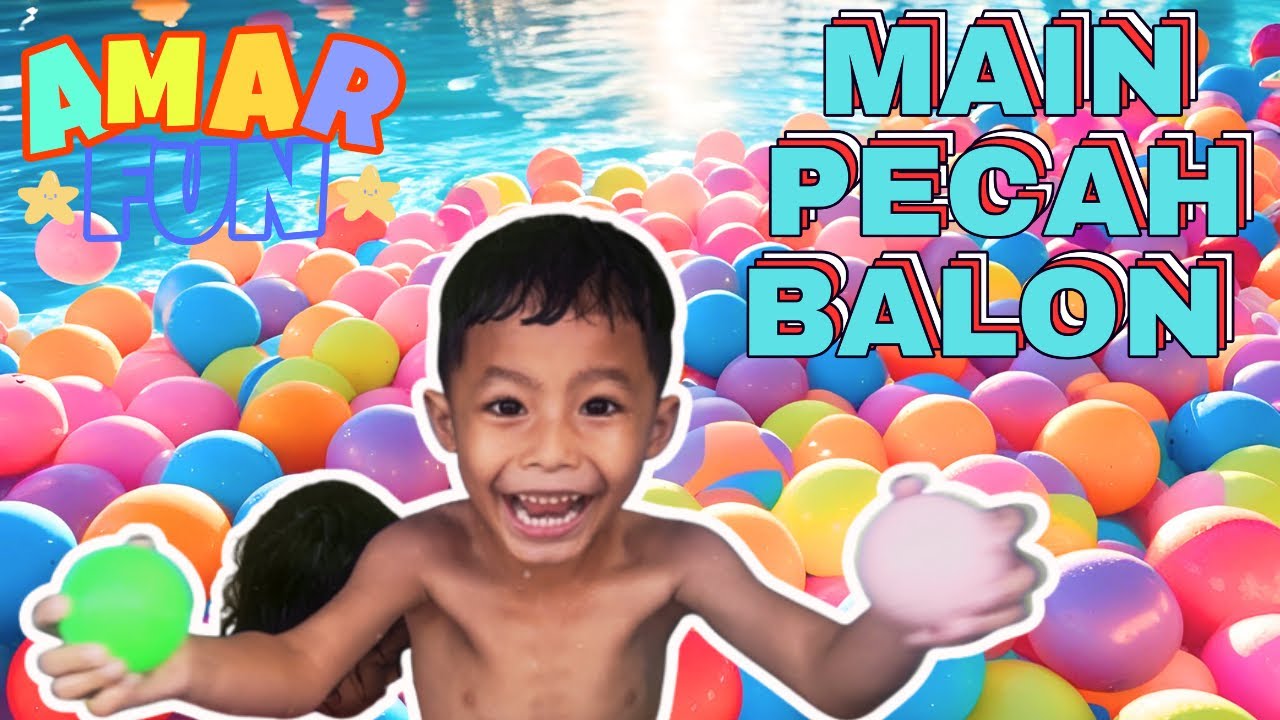 Siapa Takut BALON MELEDAK? Main di Kolam Bola Yuk!🎈💥#funny #video