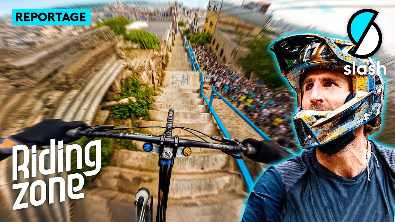La course de VTT la PLUS DANGEREUSE du monde ? (Valparaíso Cerro Abajo)