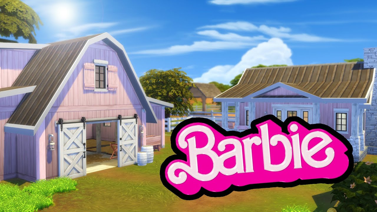barbie deserves a ranch in the sims 4