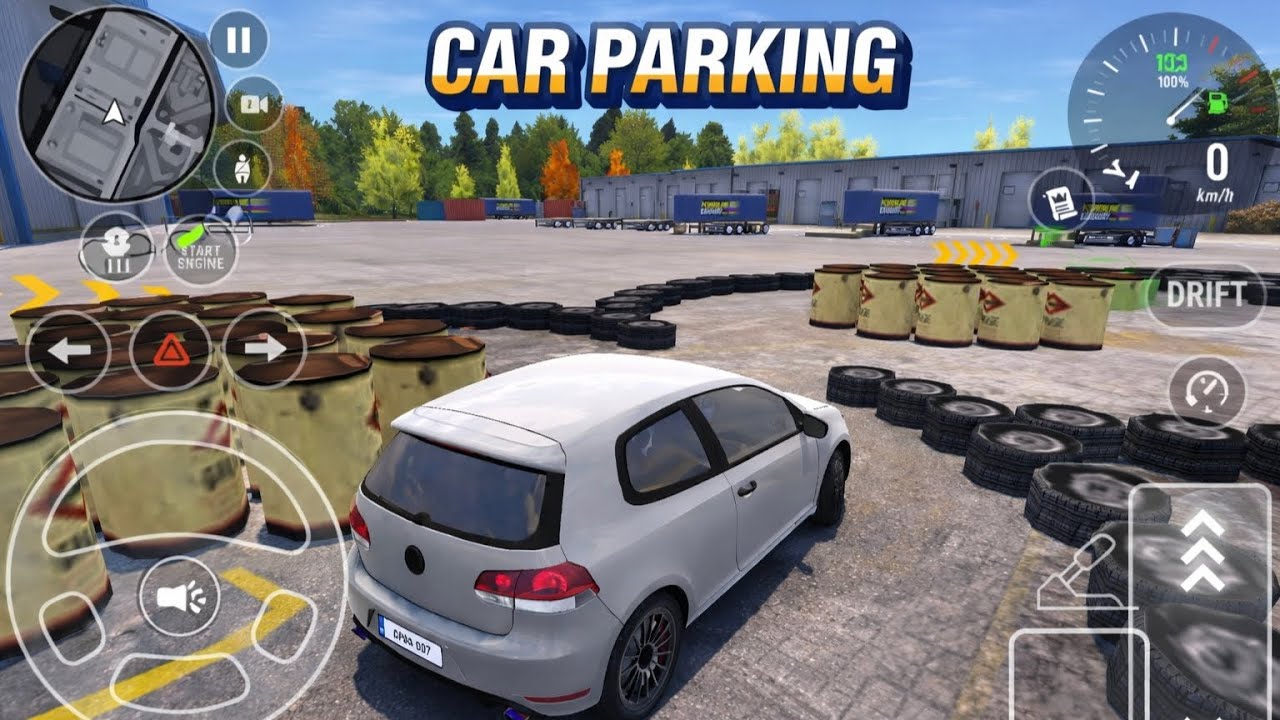 3d car parking game video full hd || gaming video 