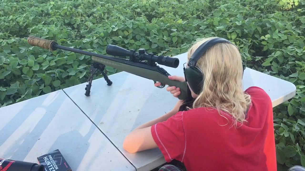 My Daughter Shoots the 6.5 Creedmoor Suppressed at 300 yards