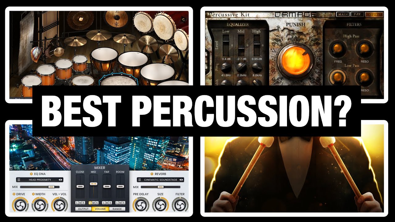10 Amazing Orchestral Percussion VST Libraries