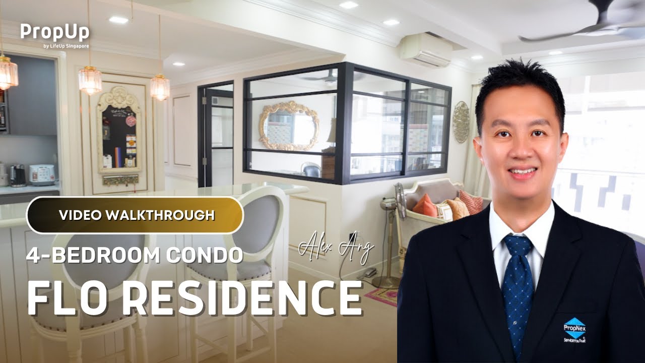 4-Bedroom Condo Flo Residence Video Walkthrough - Alex Ang