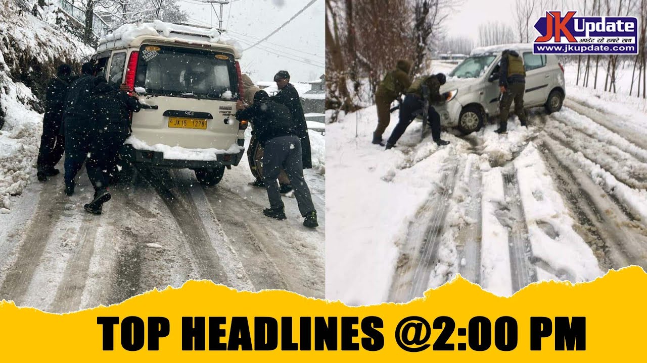 JKupdate Top Headlines @ 2 PM 29 JAN 2026