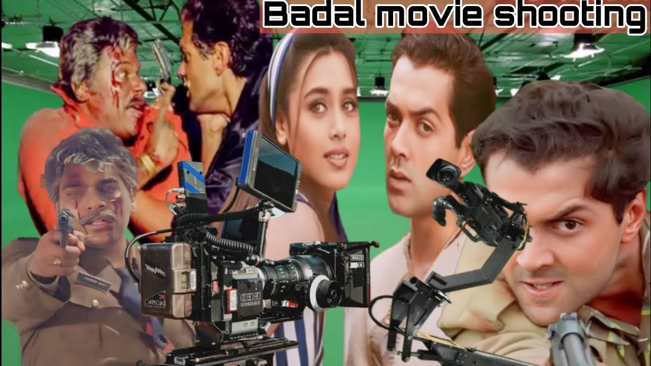 🎬Badal movie shooting 🎥 Boby deol Rani mukharji making scene shooting