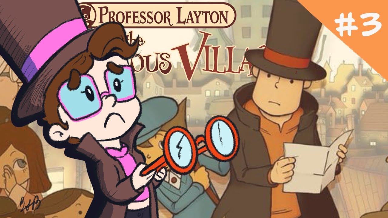 Обнаружено тело! — Бин играет в Professor Layton and the Curious Village.