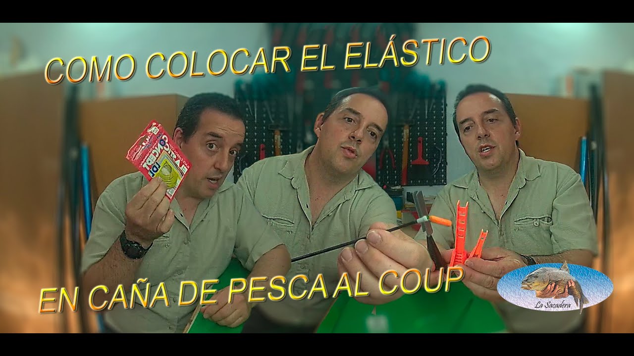 Montaje del Elástico en caña de Pesca al Coup