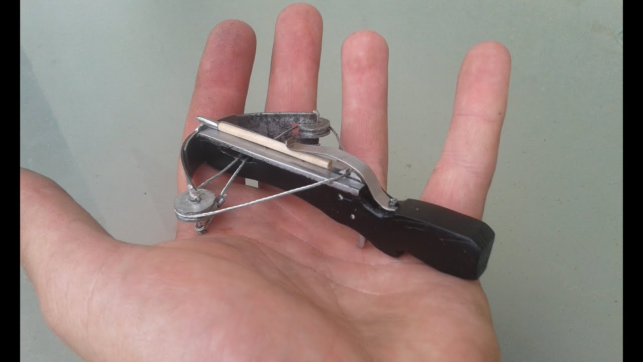 How To Make 4'' Mini Crossbow