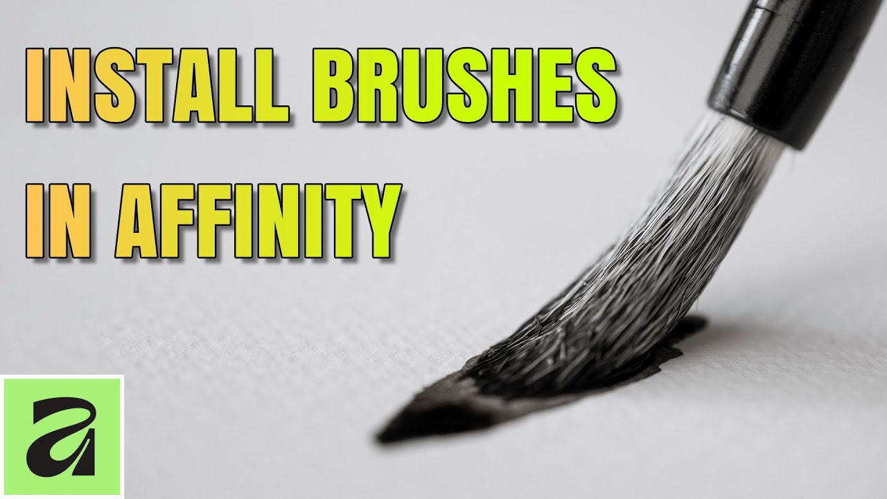 How to Install Brushes in Affinity