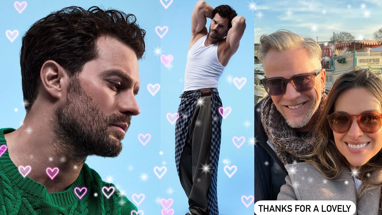 😍 NEW! GORGEOUS JAMIE DORNAN AND HIS NEW INTERVIEW AND AMELIA WARNER ❤️ 