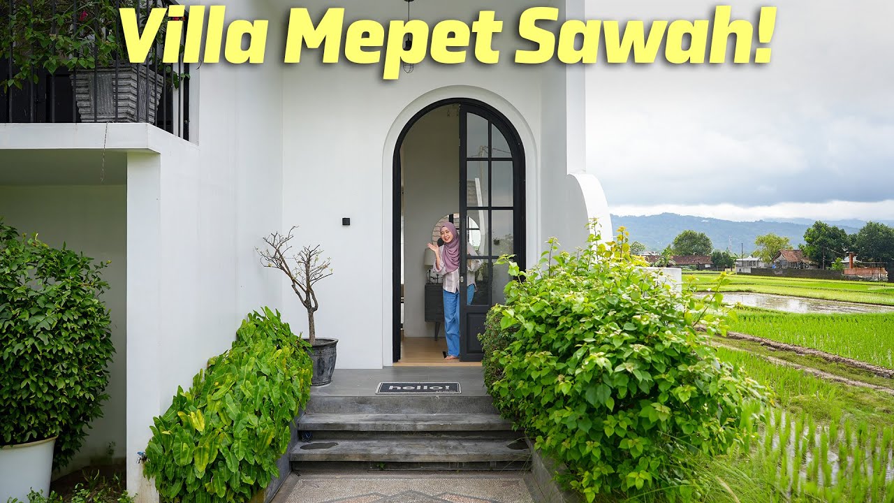 Villa Mepet Sawah dan di Tengah Bukit! The Sun and The Hills