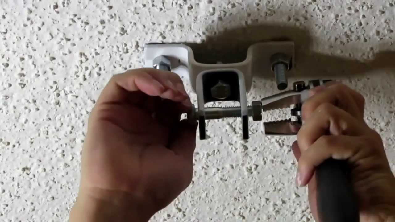 How to install a Punching bag (Concrete Ceiling)