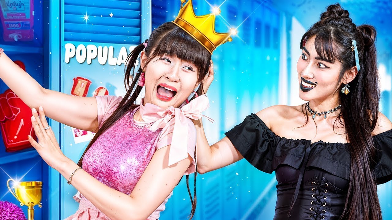 Gadis Populer Vs Gadis Tidak Populer! Pertarungan Jadi Ratu Sekolah 👑🏫