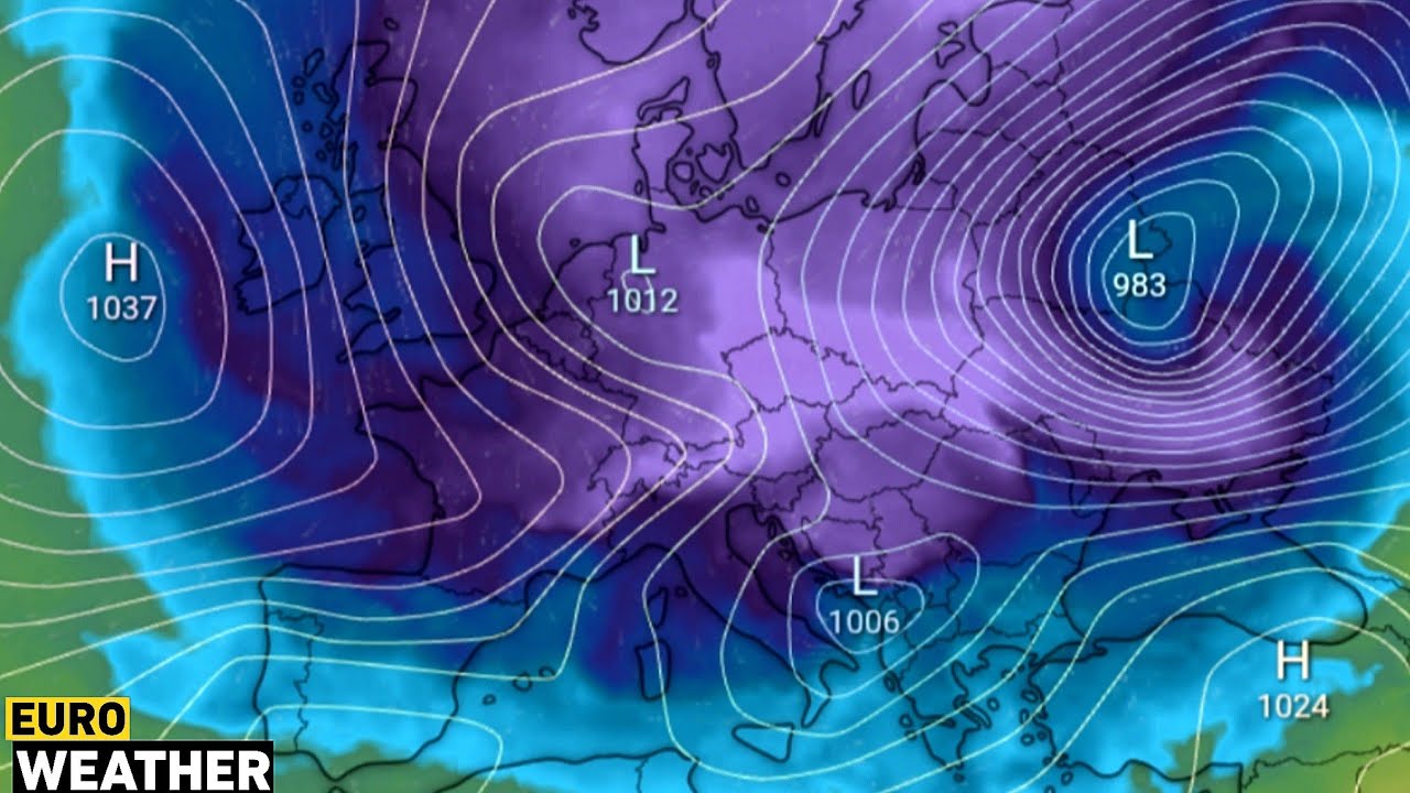 European Weather | GFS Model in 850 hPa February 22, 2026 - Temperature in Europe